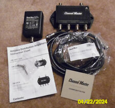 Amplificador amplificador de distribuição de antena de TV Channel Master - 4 saídas (CM-3424), usado comprar usado  Enviando para Brazil