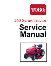 Manual de serviço de trator Toro 260 264 265 267 268 269 270 | CD comprar usado  Enviando para Brazil