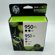 Cartuchos de tinta HP 950XL 951XL genuínos pacote com 4 combo várias cores expirado 2018 comprar usado  Enviando para Brazil