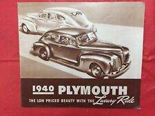 1940 plymouth roadking for sale  Dayton