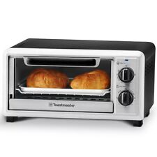 Horno tostadora Toastmaster 4 rebanadas 10 litros 1000W control de temperatura TM-104TR acero inoxidable segunda mano  Embacar hacia Argentina