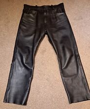 Mens leather trousers. for sale  HULL