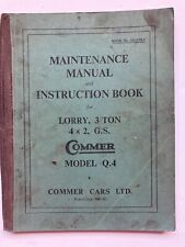 Maintenance manual instruction for sale  PETERBOROUGH