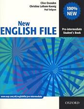 New English File: Pre-intermediate Student's Book... by Seligson, Paul Paperback segunda mano  Embacar hacia Argentina