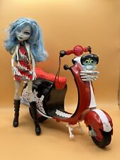 Used, Monster High Ghoulia Yelps Exclusive Scooter Sir Hoots A Lot Pet Doll for sale  Shipping to South Africa