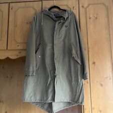 fred perry parka coat for sale  CLEETHORPES