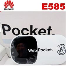Usado, Huawei Desbloqueado E585 3G HSDPA OLED Roteador Sem Fio Wifi WCDMA Plug And Play comprar usado  Enviando para Brazil