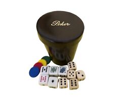 Würfelbecher set poker gebraucht kaufen  Berlin