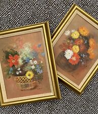 Vintage floral acrylic for sale  New Orleans