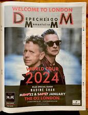 Depeche mode tour for sale  LONDON