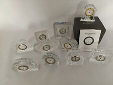 waterford crystal clocks for sale  LIVERPOOL