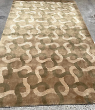 woven rug 5x8 hand area for sale  San Leandro