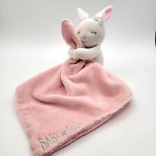 Cobertor de segurança Baby Starters BABY LOVE coelho rosa cetim chocalho brilho amoroso, usado comprar usado  Enviando para Brazil