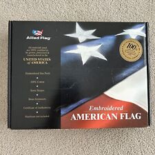 Embroidered american flag for sale  Aurora