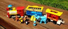 Vintage 1973 Fisher Price Train Set. #991.  4 Animals 3 Train 2 People  for sale  Shipping to South Africa