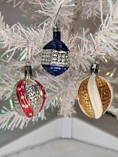 Vintage glass baubles for sale  ROTHERHAM