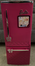Refrigerador Mattel Barbie rosa glamoroso con plástico play food 2013 segunda mano  Embacar hacia Argentina