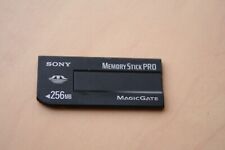 SONY MEMORY STICK PRO 256 MB PORTA MÁGICA PARA CÂMERAS / FILMADORAS / PSP / VAIO, usado comprar usado  Enviando para Brazil