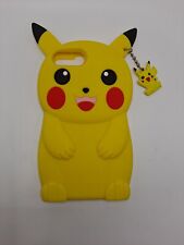 Capa telefone silicone macia Pokemon Pikachu 3D para iPhone 6P 7P 8P comprar usado  Enviando para Brazil