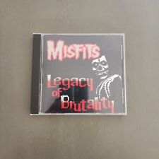 MISFITS Legacy of Brutality 1989 Plan 9/Caroline CD Glenn Danzig Samhain Classic, usado comprar usado  Enviando para Brazil