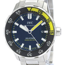 Relógio masculino automático polido IWC Aquatimer aço inoxidável IW356801 BF562539 comprar usado  Enviando para Brazil