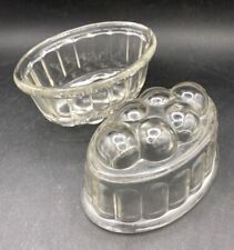 Glass jelly moulds for sale  CULLOMPTON