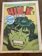 Vintage hulk comic for sale  PEACEHAVEN