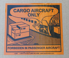 Labels cargo aircraft for sale  Irving