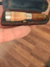 Antique silver cheroot for sale  BELVEDERE