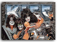 Usado, Cartão comercial personalizado Legendary KISS Rock Band comprar usado  Enviando para Brazil