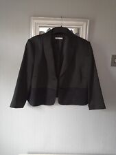 Black.satin jacket size for sale  LIVERPOOL