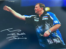 Darts autographs terry for sale  GLASGOW