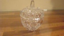 Pressed glass trinket for sale  Dudley