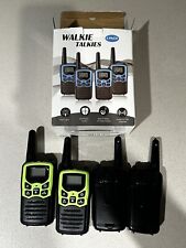 Walkie Talkies with 22 FRS Channels,  (Green, 4 Pack) for sale  Shipping to South Africa