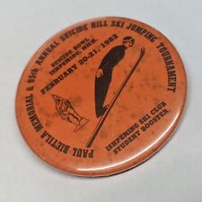 1982 Paul Bietila Memorial & 95th Annual Suicide Hill Ski Jumping Pin 2" comprar usado  Enviando para Brazil