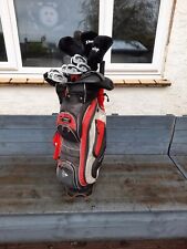 Full Matching Set Of Graphite Shafted Golf Clubs And Golf Bag Plus Extras.., used for sale  Shipping to South Africa