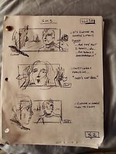 Scary movie storyboard for sale  North Hollywood