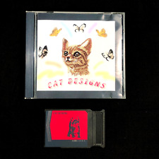 Cats  Embroidery Designs Card & Templates for Janome Elna Kenmore Machines for sale  Shipping to South Africa