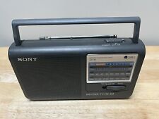 Rádio portátil Sony ICF-36 AM/FM/TV testado e funcionando comprar usado  Enviando para Brazil