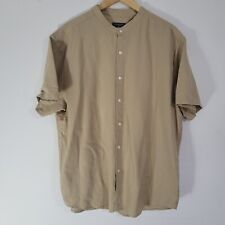 Mens shirt beige for sale  PRUDHOE