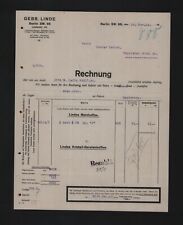 Berlin rechnung 1912 gebraucht kaufen  Leipzig