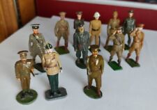 12 soldados de brinquedo britânicos diversos tema da 1ª Guerra Mundial 54 mm chumbo de metal comprar usado  Enviando para Brazil