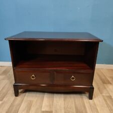 Used, Stag Minstrel Tv Stand Hi-fi Cabinet Unit With Two Drawers Sideboard  for sale  Shipping to South Africa