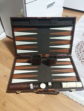 Backgammon kunstlederkoffer le gebraucht kaufen  Düsseldorf