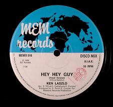 Ken Laszlo – Hey Hey Guy 12" RARO ITALO HI-NRG *MEMÓRIA* EX comprar usado  Enviando para Brazil