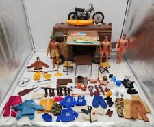 Lote de figuras de acción y accesorios Mattel Big Jim 1971 cámper motocicleta, usado segunda mano  Embacar hacia Argentina
