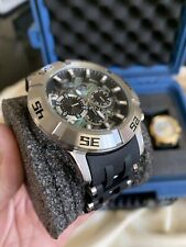Relógio masculino INVICTA Sea Spider #26529 50mm preto/SLVR/abalone excelente estado! comprar usado  Enviando para Brazil