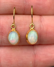 opal earrings 9ct gold for sale  BRIGHTON