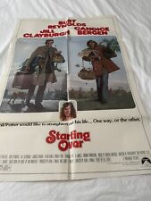 Starting movie poster for sale  Rancho Cucamonga