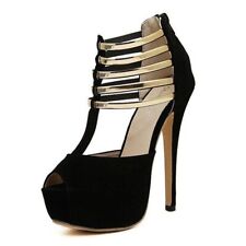 Fashion Women Sexy High Heels Platform Peep Toe Pumps Stilettos Wedding Shoes, used for sale  Shipping to South Africa
